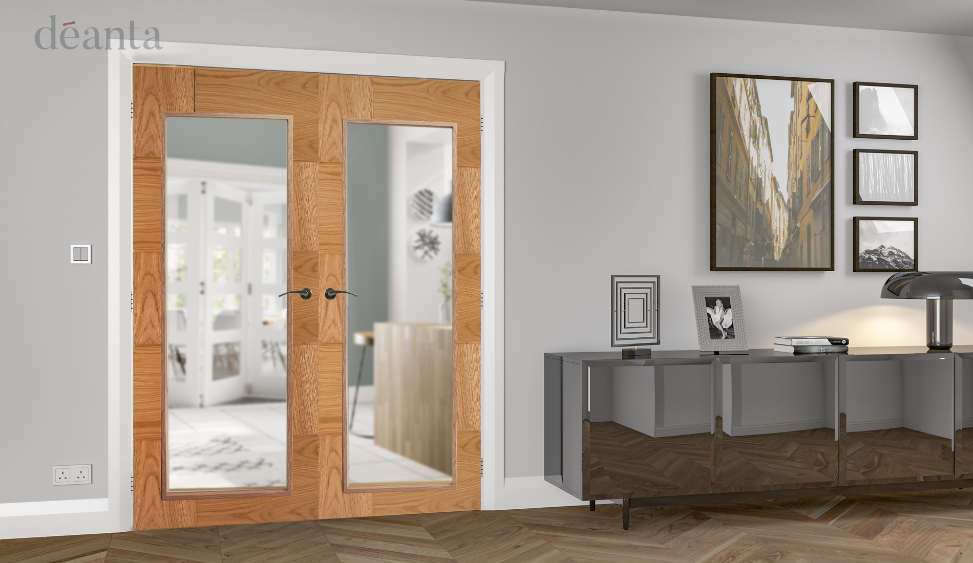 HP34/G – Oak Door - Deanta Doors