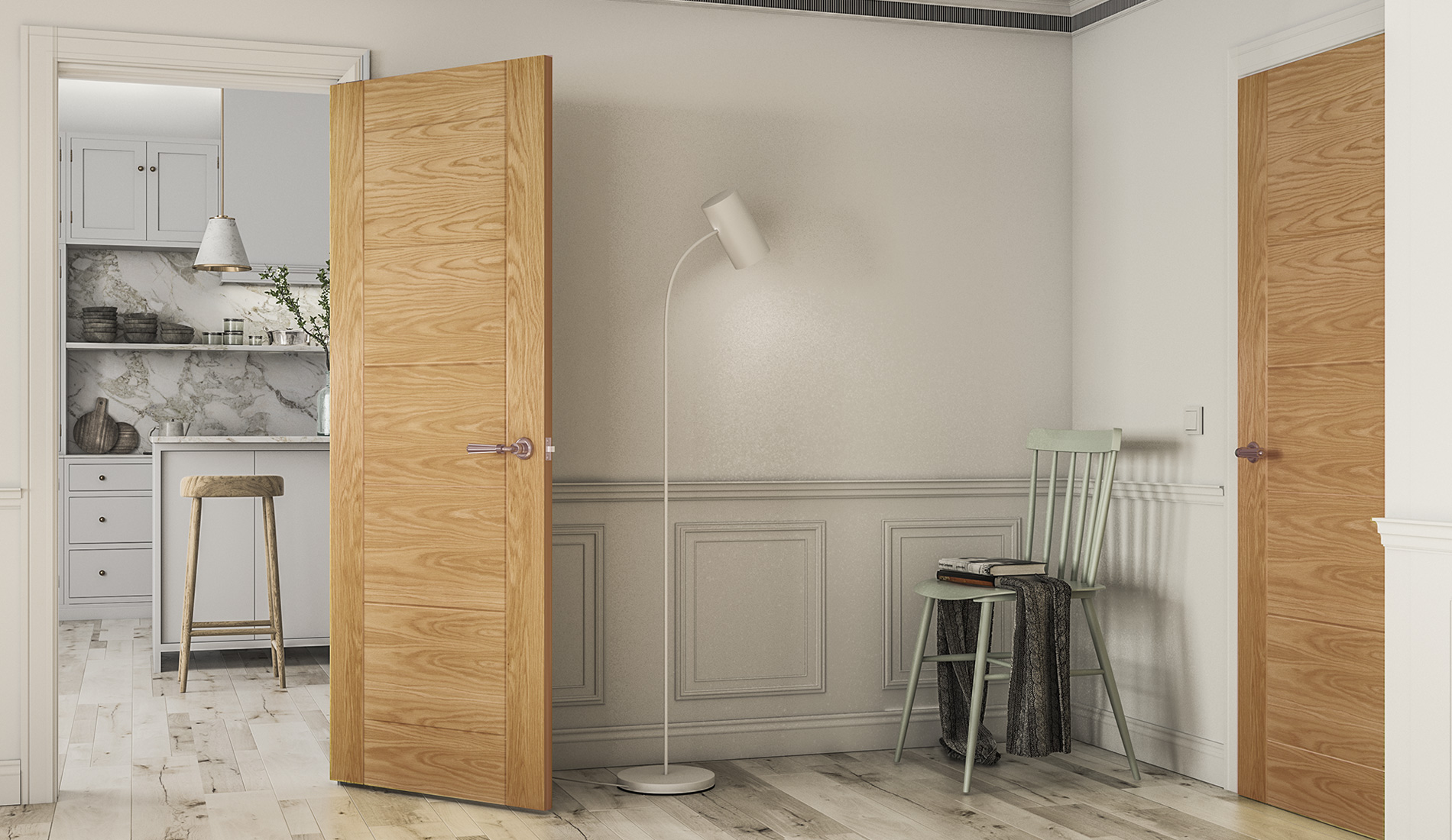 Deanta Oak Internal Door